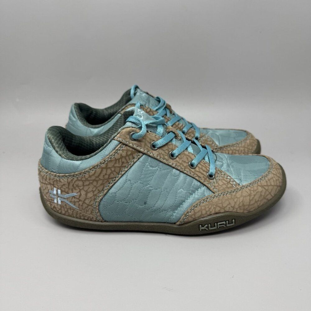 Kuru Chicane Women’s Low Top Hiking Shoes Brown Teal Size 7.5